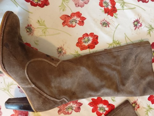 Vintage jigsaw women suede - vintage,