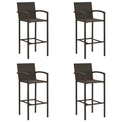 Bar stools brown poly - brown,