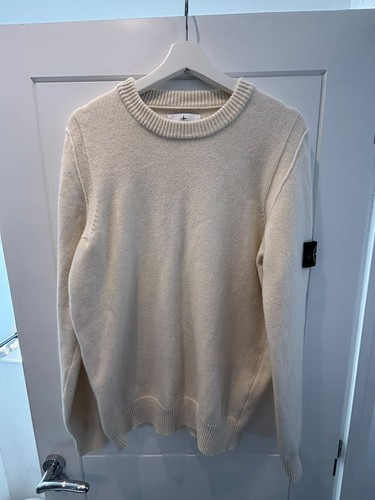 Stone island ivory - wool, crew
