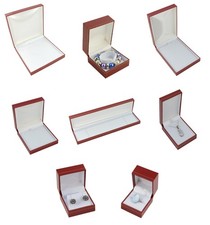 Red Leatherette Jewellery