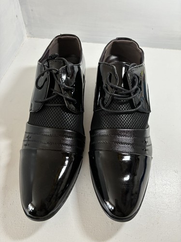 Men formal lace - formal, patent