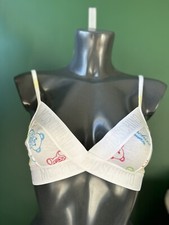 Moschino Taped Logo Bra in