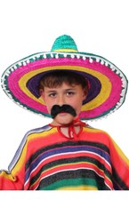 CHILDS MULTICOLOUR SOMBRERO