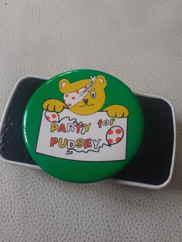 Pudsey vintage badge - badge,