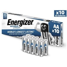 10 Pack ENERGIZER ULTIMATE AA LITHIUM ULTRA BATTERIES LR6 L91 DIGITAL 