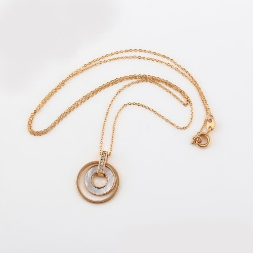 Women necklace gold - women’s, plated