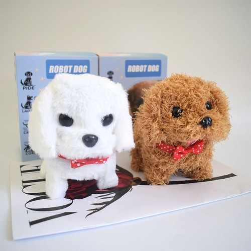 Realistic robot puppy - robot,