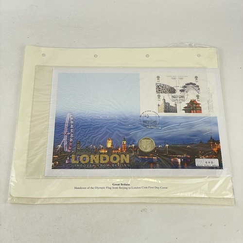 Coin and stamp - and, cover