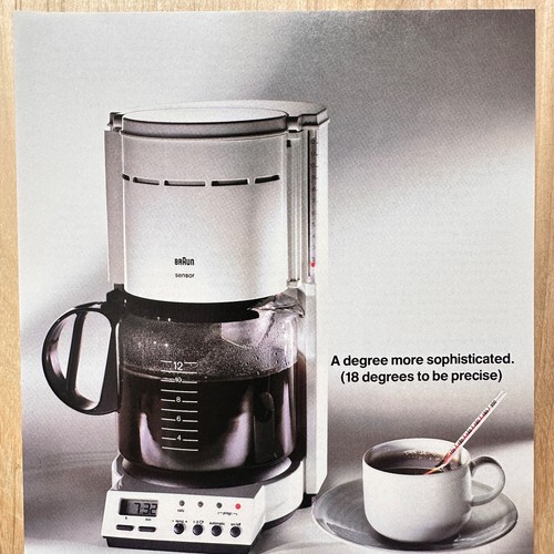 1991 braun kf850 coffeemaker - braun,