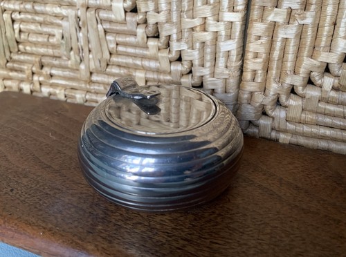 Travel tobacco ashtray ribbed - ,