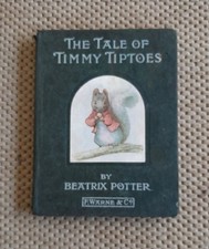 1911 THE TALE OF TIMMY TIPTOES BY BEATRIX POTTER, 1ST ED' - YEAR TO TITLE PAGE