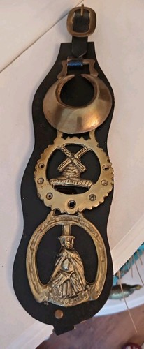 Vintage horse brass - set, with