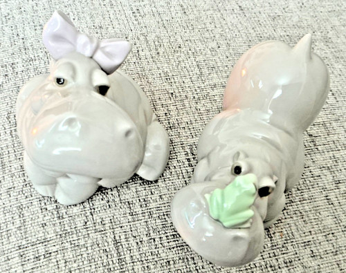 Pair lladro noa - noa, porcelain