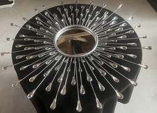 Silver Starburst Mirror