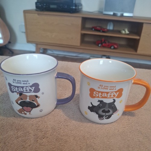 Wags and whiskers staffy - and,