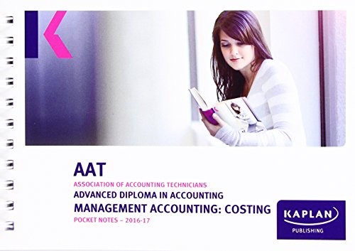 Aat management accounting - aat,