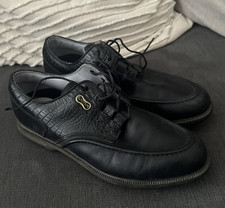 Womens FootJoy DryJoys Tour Spiked Golf Shoes Black UK 5.5 Fit- Bed