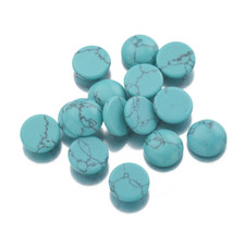 Natural Stone Gemstones Semi Round Flat Back Cabochon 8/10/12mm Loose Beads 