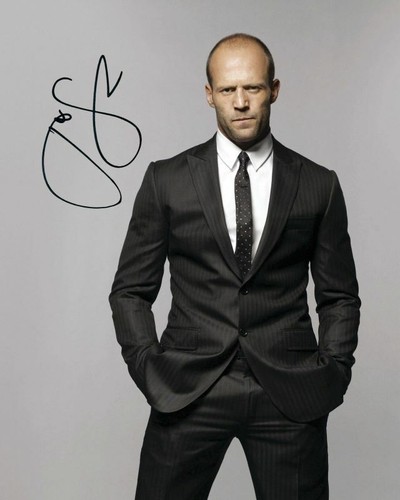 Jason statham autographed - statham,
