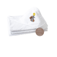 Hooded Baby Towel,  Embrided
