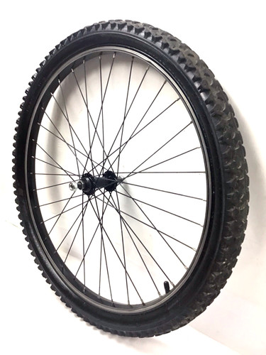 Bicycle front black alloy - 24",