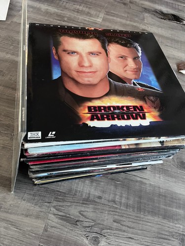 60x laserdisc job lot - laserdisc,