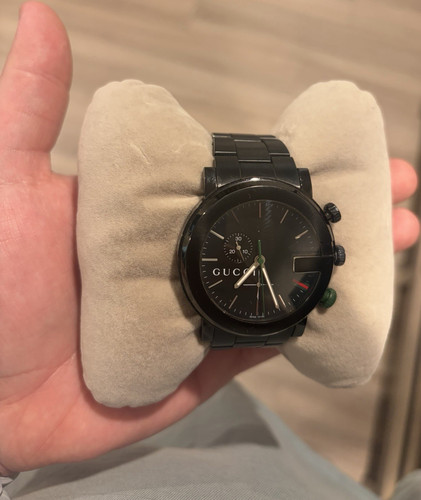 Gucci chrono men quartz - gucci, men's