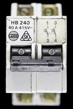 WYLEX 40 AMP TYPE 2 M9 DOUBLE