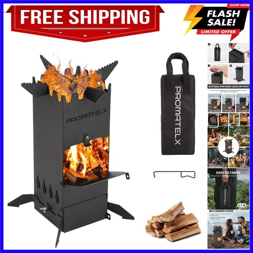 Portable rocket stove - rocket,