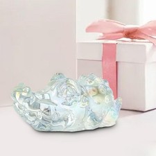 Crocodile Statue Cute Small Animal Sculpture for Garden Tearoom Bookcase