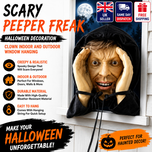 Scary peeper freak halloween - scary,