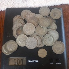 Silver halfcrowns coins .500