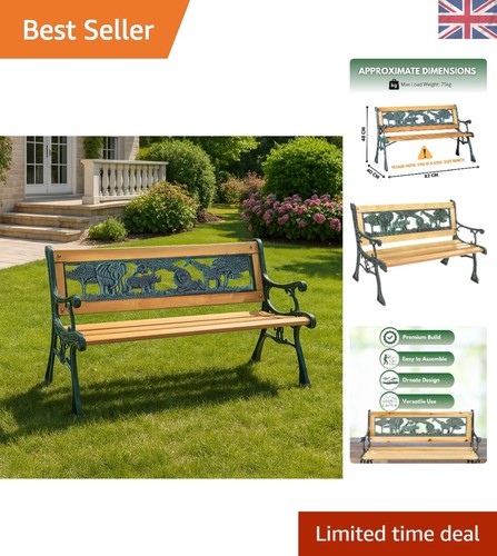 Kids garden bench wooden heavy - kids,