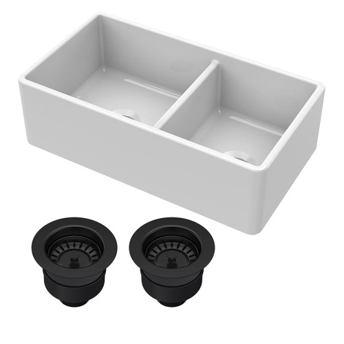 Nuie kitchen sink matt black - kitchen,