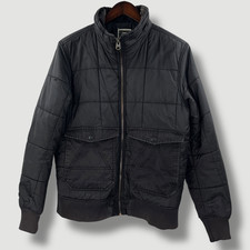 G-STAR RAW Mens Crotch 3D Slim Padded Bomber Jacket SIZE L (WITH IMPERFECTIONS)