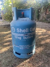 Shell Gas Butane 13kg Empty Bottle Perfect for BBQ Patio Heater Caravans Camping