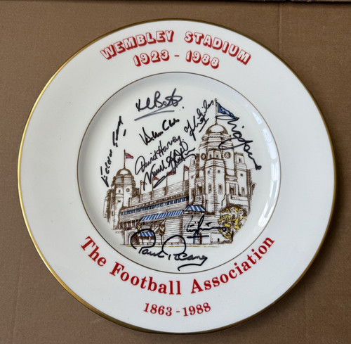 Multi signed plate - plate, 1972
