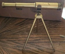 Vintage Brass Simmons 25x30mm