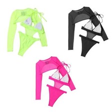 2 Pieces Rave Outfits Neon