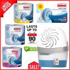 Unibond AERO 360° Moisture and Odour Absorber Refill Tab, Device, 2 Pack, 4 PACK