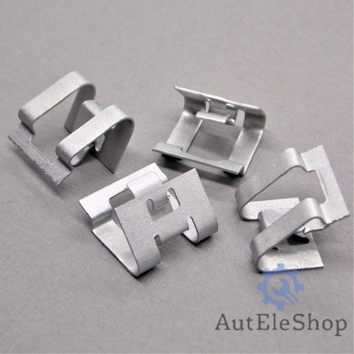 10x metal clamp bracket push - 10x,
