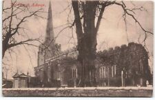 1911 postcard Church Ashover