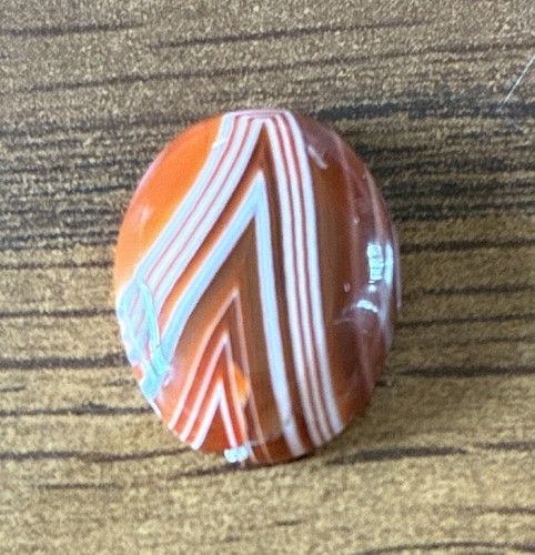Lake superior agate cabochon - agate,