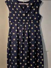 Joules Nadine Dress Navy Blue
