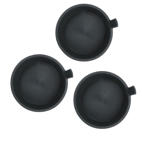Cyan 3pcs round chicken feed - 3pcs,