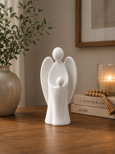 Modern guardian angel - modern, with