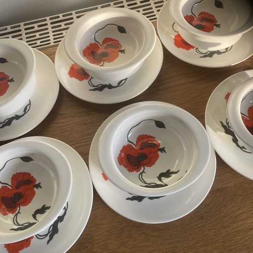 Vintage 70s wedgwood red - wedgwood, corn
