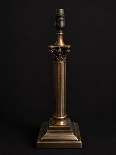 Corinthian column table lamp - corinthian,