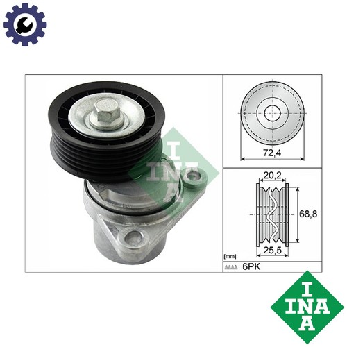 Tensioner lever vribbed belt - tensioner,