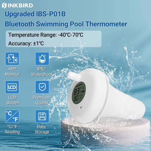 Bluetooth pool thermometer - bluetooth,